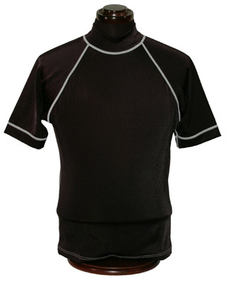 【新入荷】国産ラッシュガード◇半袖3L◇ブラック拍卖