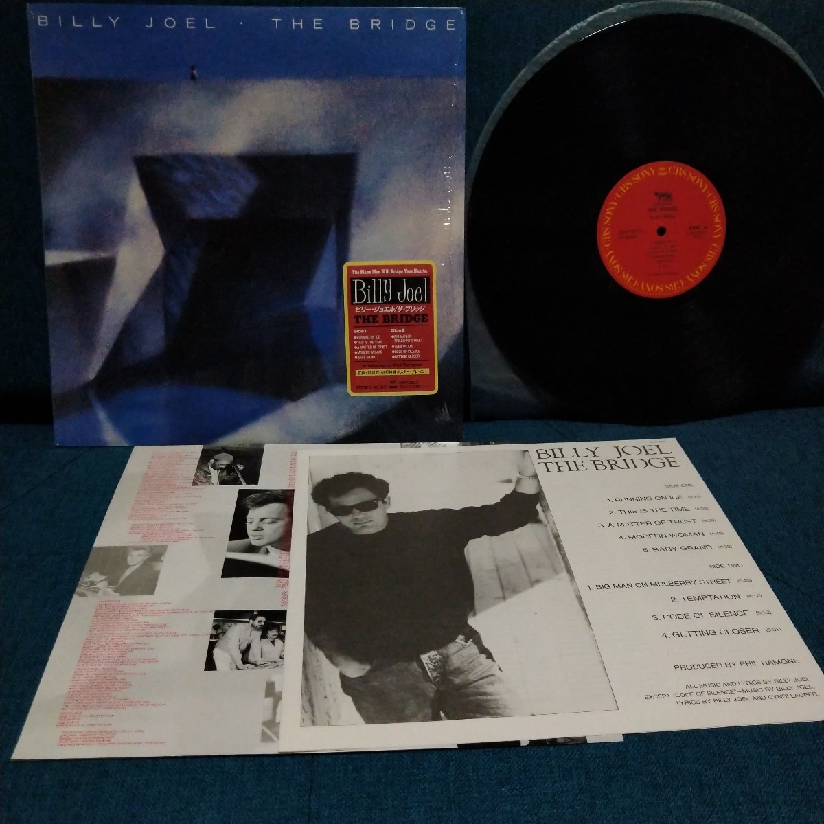 【3000円以上購入で1枚プレゼント!】 LP342 BILLY JOEL ビリー ジョエル THE BRIDGE ザ ブリッジ シールド付 シール帯拍卖