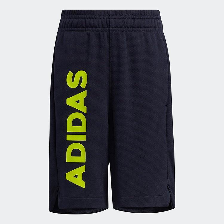新品★送料込み!!★adidasアディダス★130★ 快適素材!!LB ST ショーツ(ネイビー/グリーン 紺)★ジャージハーフパンツ★即決拍卖