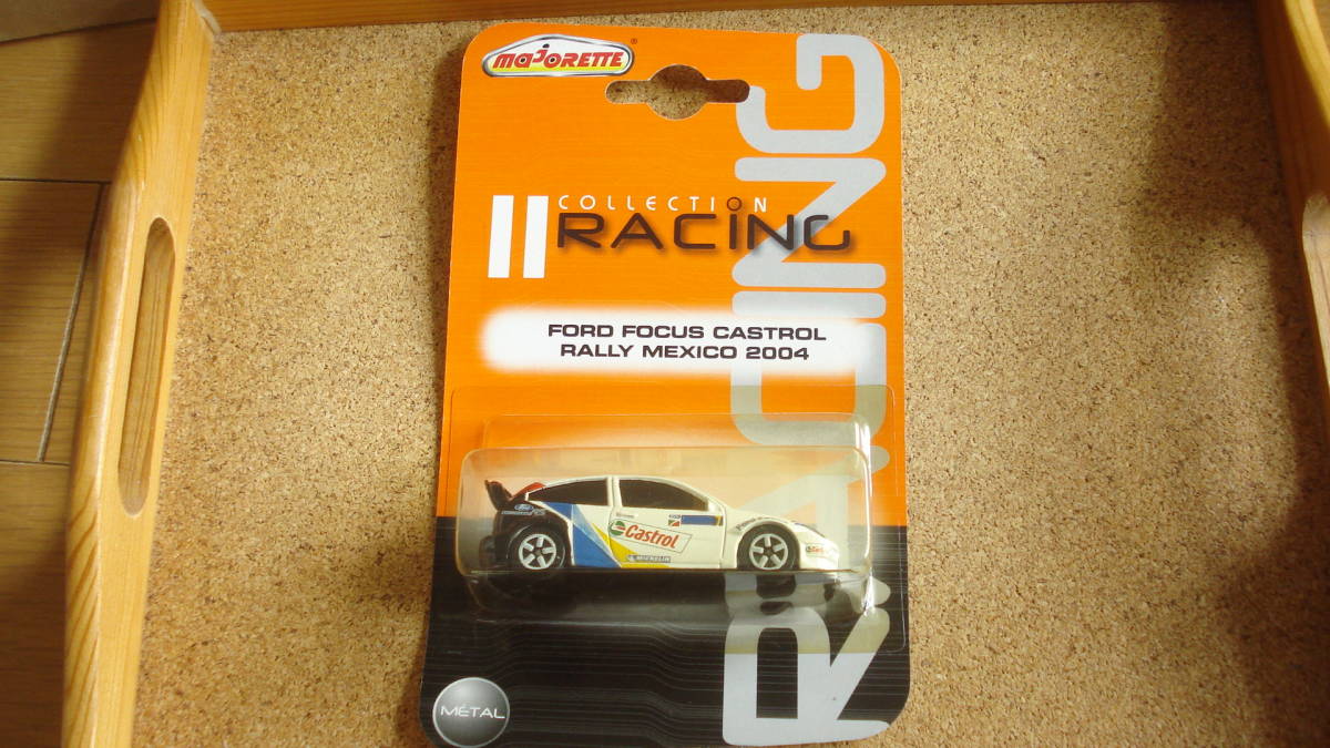 マジョレット レーシング コレクション FORD FOCUS CASTROL RALLY MEXICO 2004 //フォード・フォーカス//MAJORETTE RACING拍卖