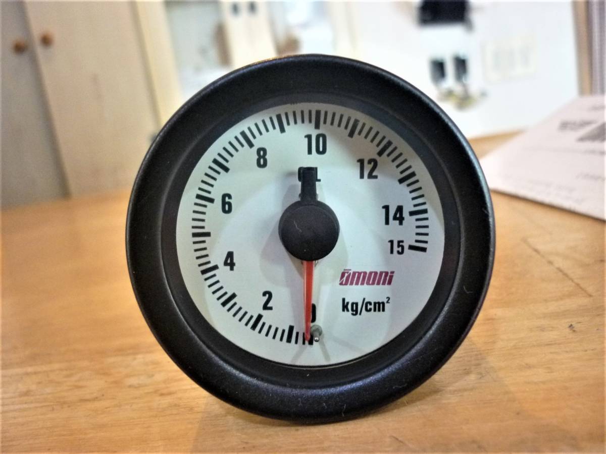 安心の消毒済 大森 オオモリ 機械式 油圧計 52パイ メータ稼働・イルミ点灯確認済み 送料520円もOK LED打替 15kgタイプ拍卖