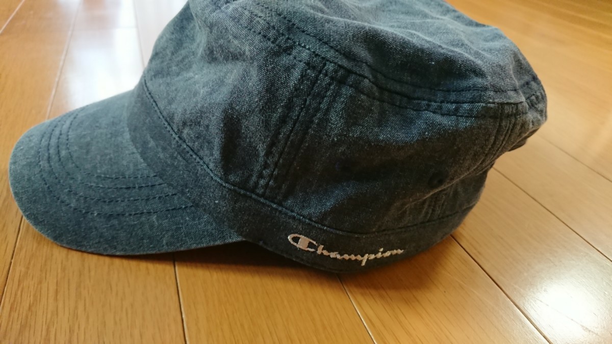 新品未使用品 チャンピオン キャップ ダメージ風でオシャレ☆ メンズ 女性の方にも♪ 帽子 champion拍卖