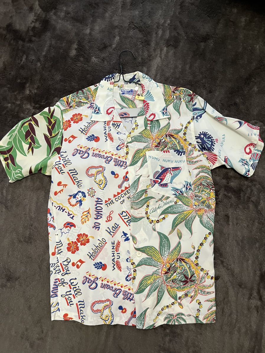 ビームス別注サンサーフ クレイジーホワイト 美品 サイズS クリーニング済み拍卖