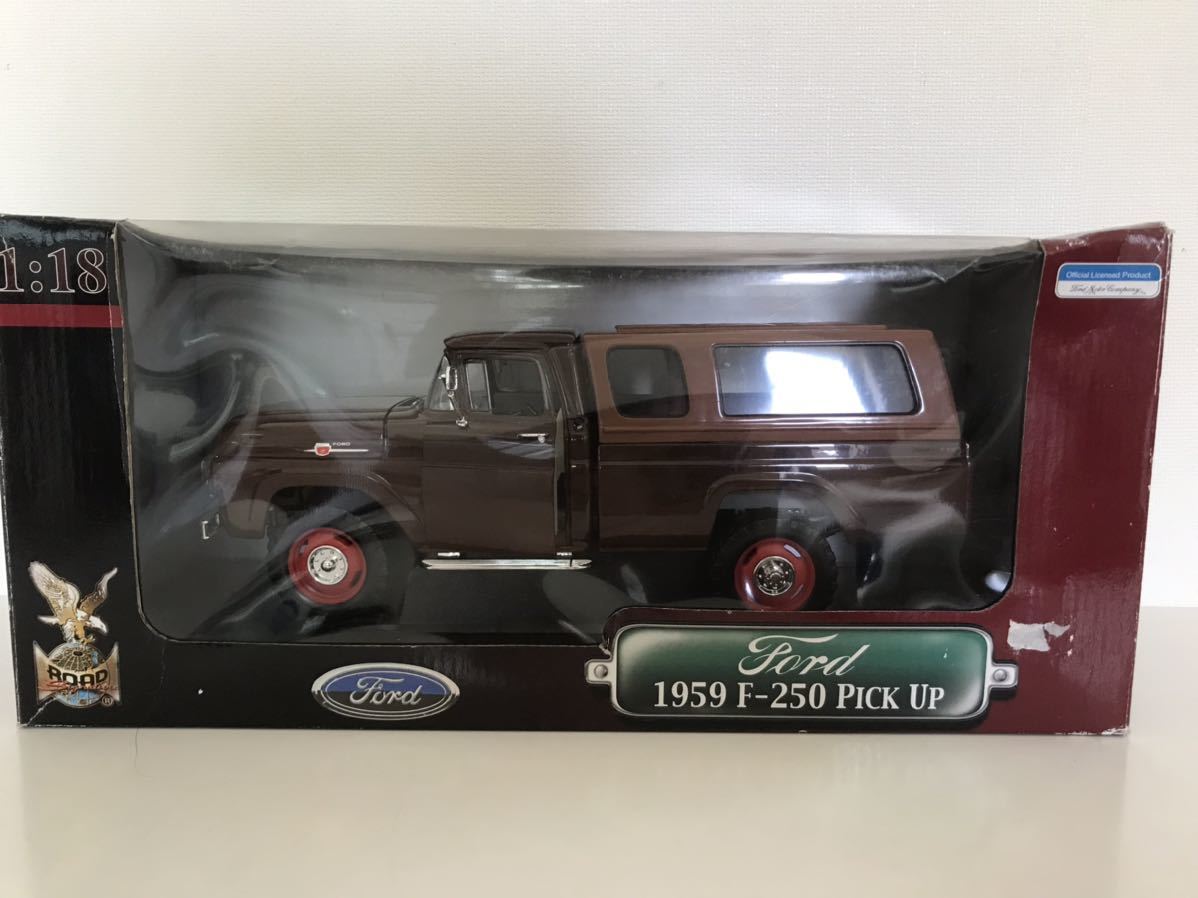 ロードシグネチュア ヤトミング 1/18 1959 フォード F250 ピックアップトラック FORD PICK UP拍卖