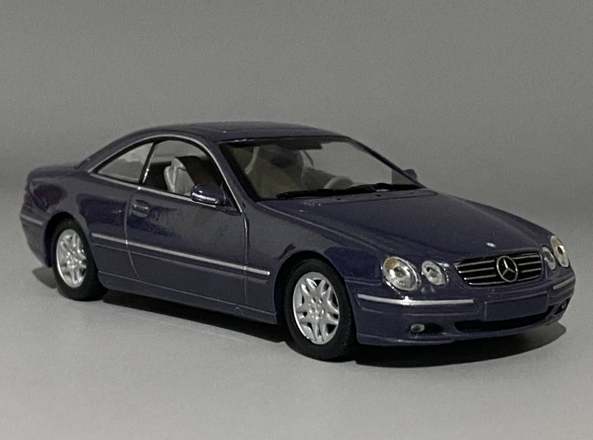Minichamps 1/43 Mercedes Benz CL500 Coupe Azurit Blue 1999 C215 ◆ Black Box | Limited Edition ◆ ミニチャンプス 430 038025拍卖