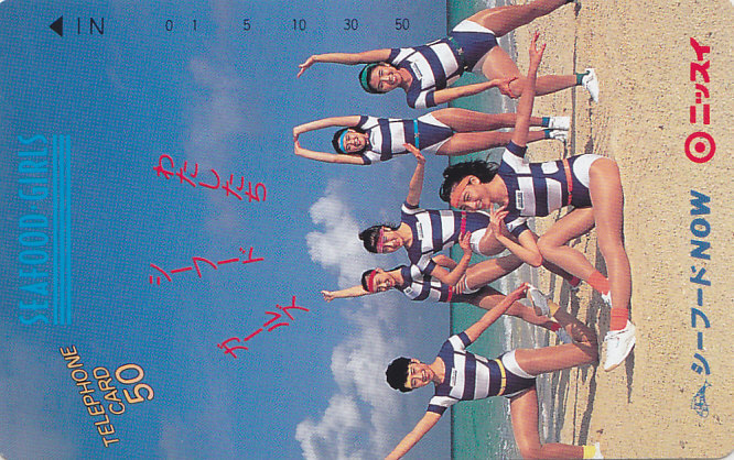 ニッスイ シーフードガールズ/ハイレグレオタード【テレカ】 G.7.3 ★送料最安60円~拍卖