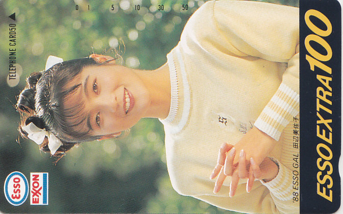 田辺美佐子 '88 ESSO/ 【テレカ】 G.7.24 ★送料最安60円~拍卖