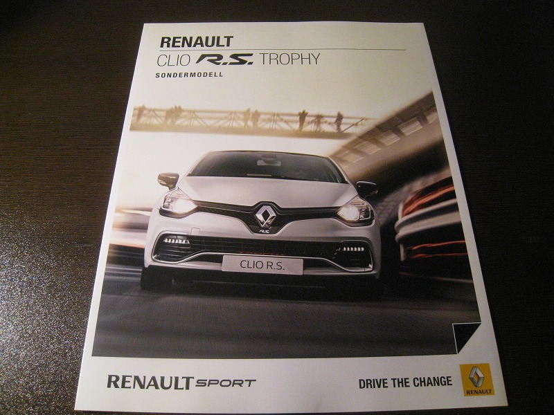 ★海外カタログ独語 ルノー クリオRSトロフィー 9705拍卖