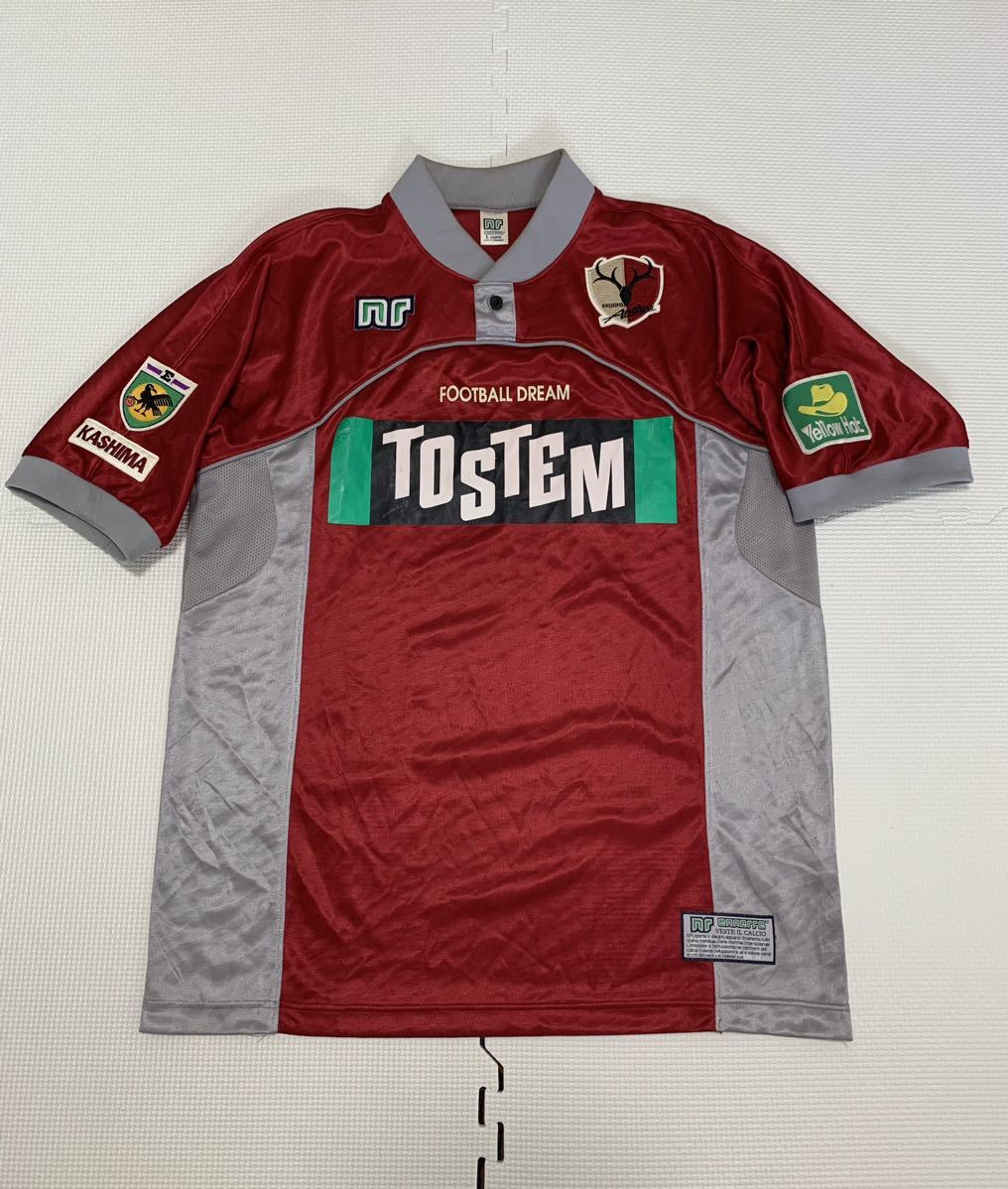 ★98-99 鹿島アントラーズ 当時物 ユニフォーム ennerre エレーネ拍卖