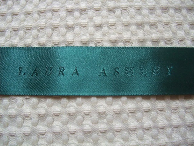 ローラアシュレイ サテンリボン 2m92cm 送料110円 LAURA ASHLEY拍卖
