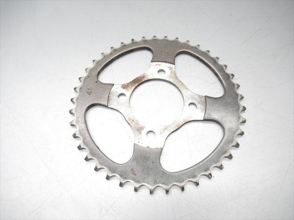 H1R5-0719 ホンダ リトルカブ リアスプロケット ドリブンスプロケット 41丁 【C50-450~ (4速セル付 キャブ車 C50LMX) 動画有】拍卖