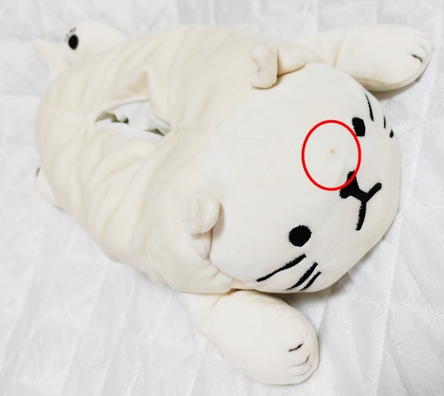 Q-LIA Animal Lesson あにまるれっすん もっちり ティッシュケース にゃんこ 猫 白 難有拍卖