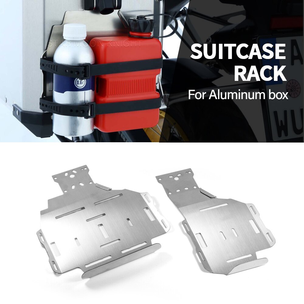 送料無料 Bmw R1250GS/Adv F750GS F850GS/Adv R1200GS/Adv アルミボックス 拡張 スーツケースラック ステンレススチール拍卖