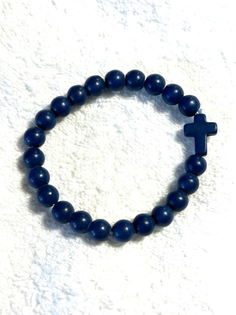 未使用:ターコイズブルー天然石ブレス2本ブルーとグリーン拍卖