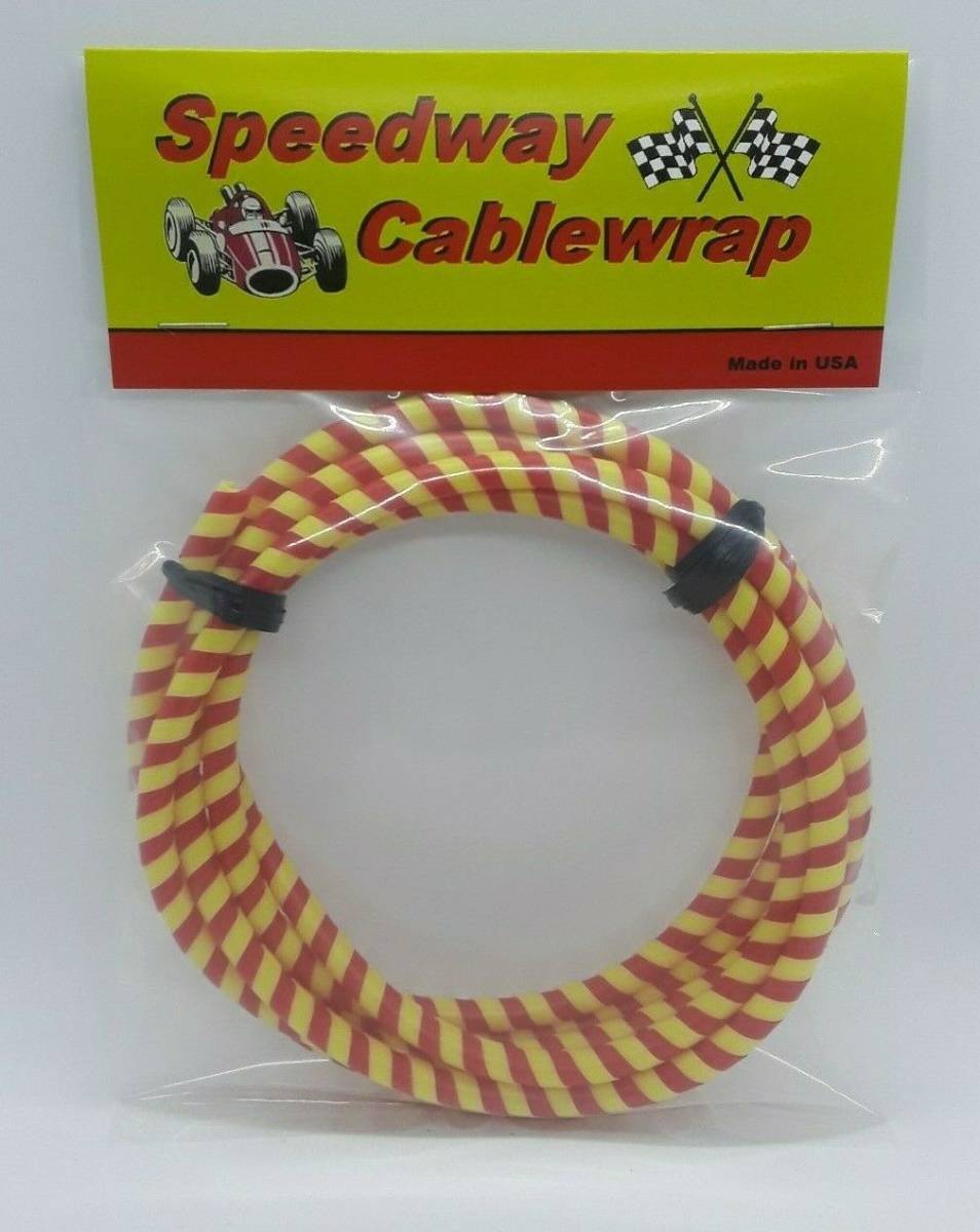 デッドストック SpeedWay ビンテージ 赤黄 ケーブルラップ ショベルヘッド パンヘッド ナックルヘッド スポーツスター チョッパー ボバー 拍卖