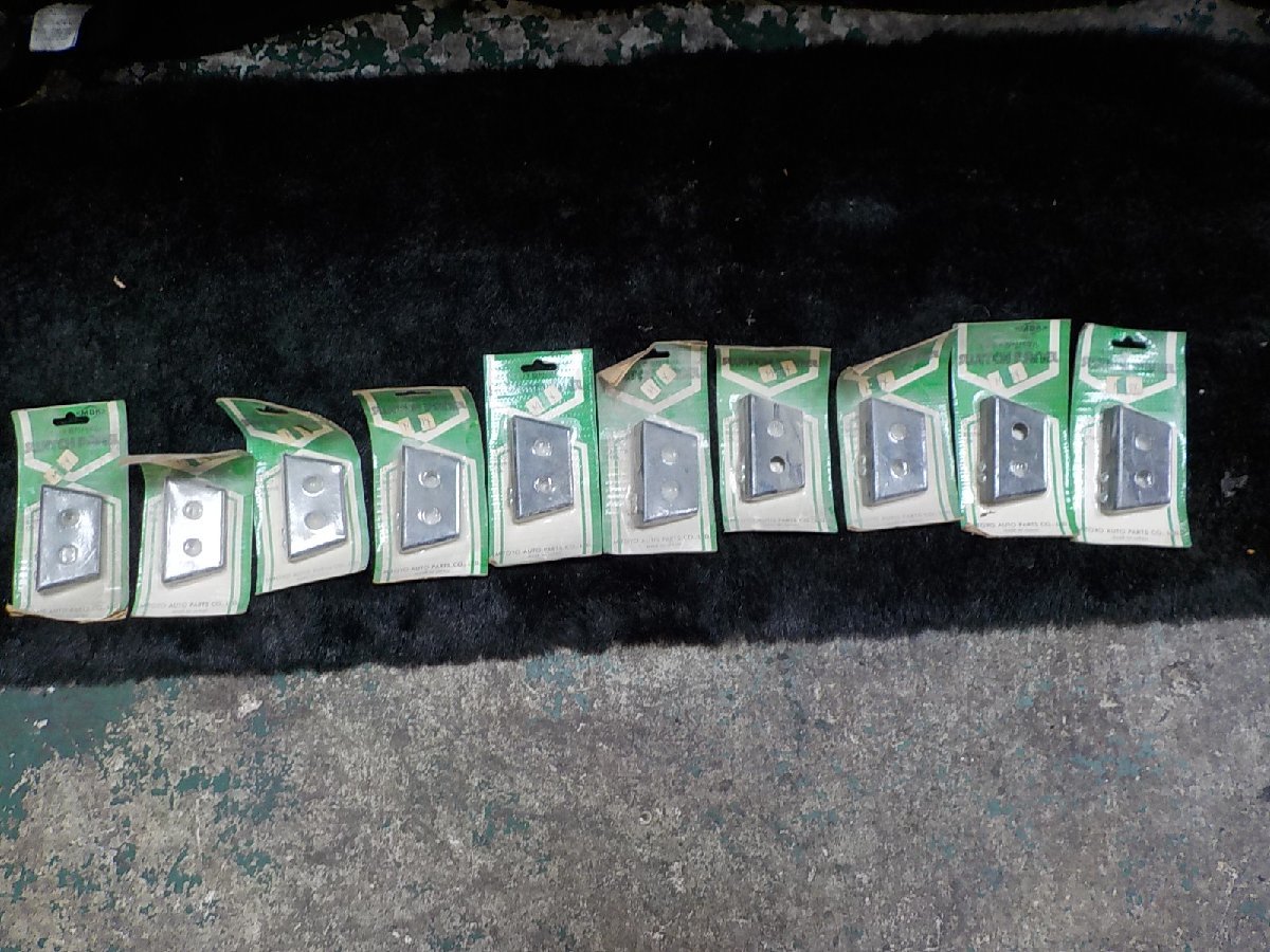 スイッチ取り付けパネル 2穴 10個 未使用【送料無料】拍卖