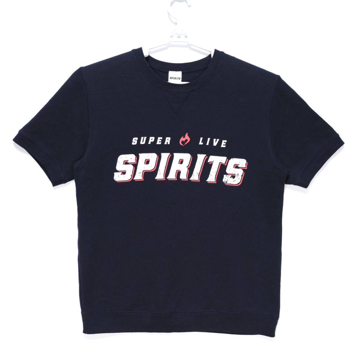 【送料無料】hide 20th memorial SUPER LIVE SPIRITS/スウェットTシャツ(ネイビー)/Mサイズ拍卖