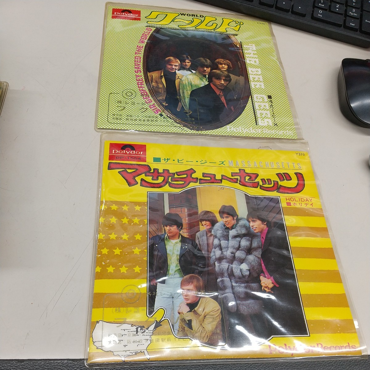 N7796【アンティーク】ザ ビー ジーズ シングルレコード拍卖