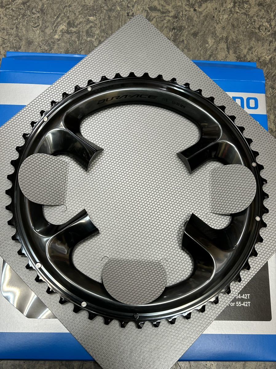 送料込み 新品 箱入 シマノ 11s デュラエース FC-R9100『53Tアウターギヤ1枚』チェーンリング拍卖