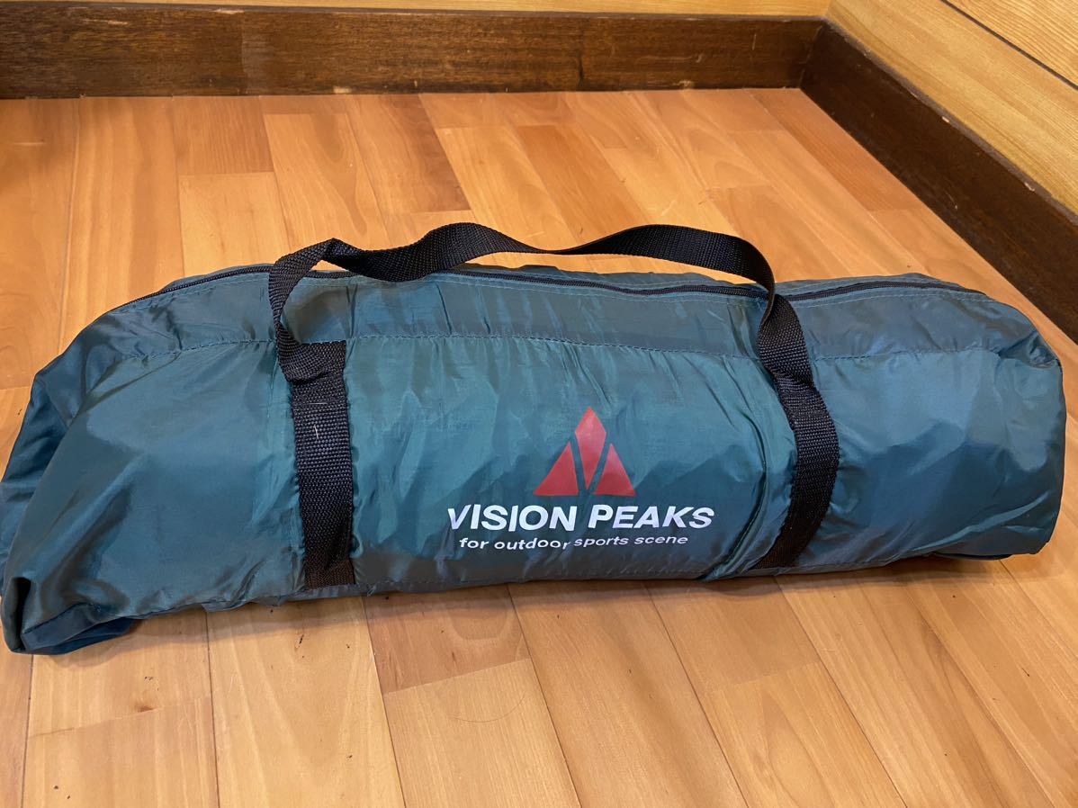 VISION PEAKS 2人用 スクエア ドーム 200 VP3111002 200cm×200cm×130cm(H) インナーテント床面サイズ 約3.3kg ポール ペグ拍卖
