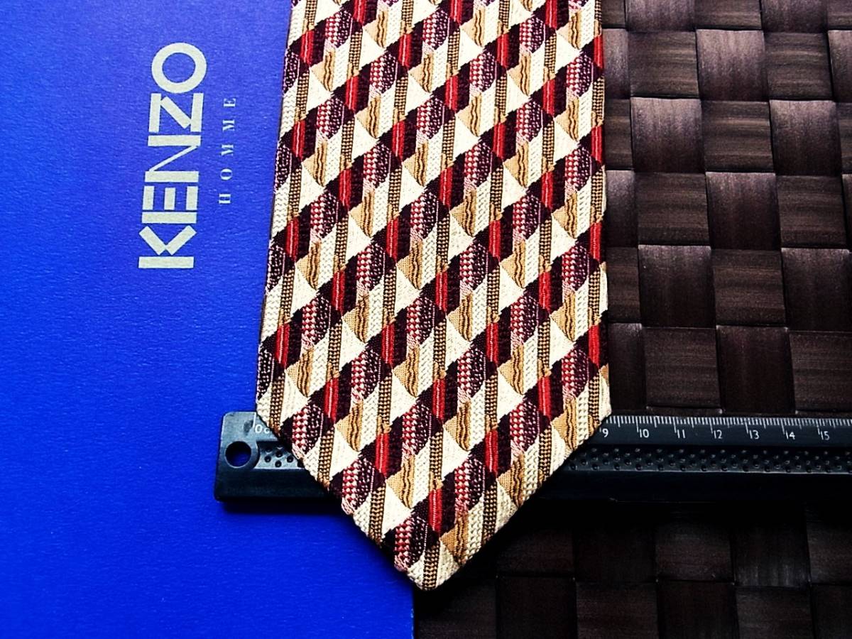 【美品】y9838★ケンゾー【KENZO】ネクタイ拍卖