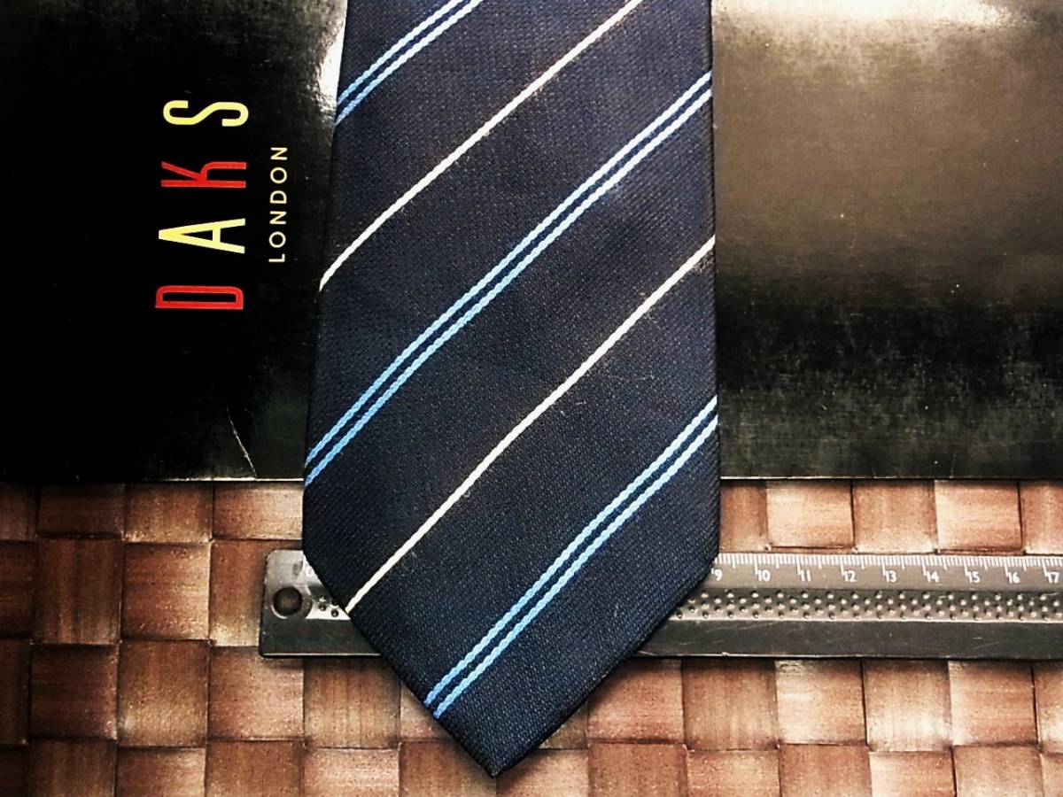 【美品】y9842★【DAKS】ダックスのネクタイ拍卖