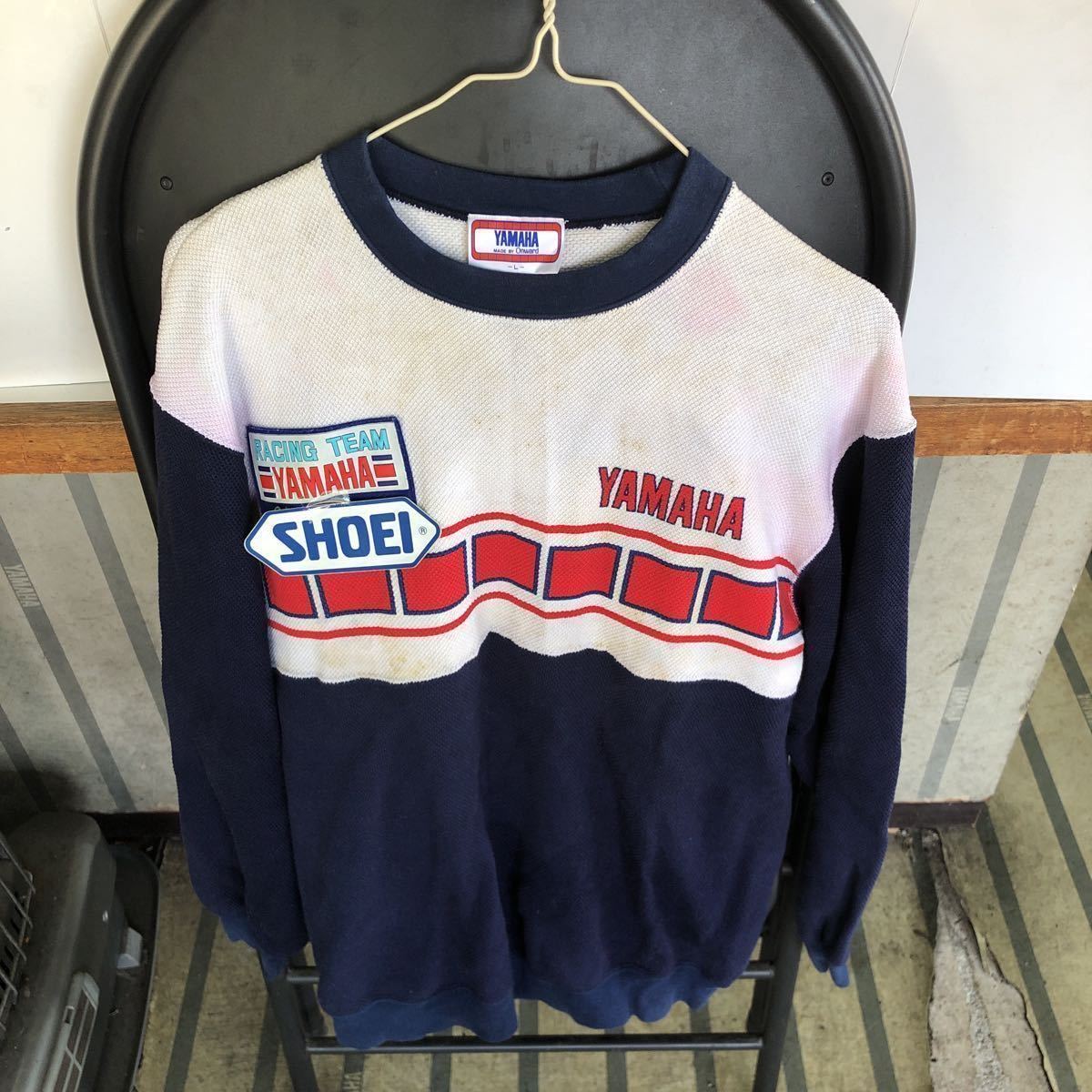 ラスト1枚.YAMAHA.ヤマハ.ビンテージ .希少.ヤマハレーシングチームトレーナー.非売品、中古品、拍卖