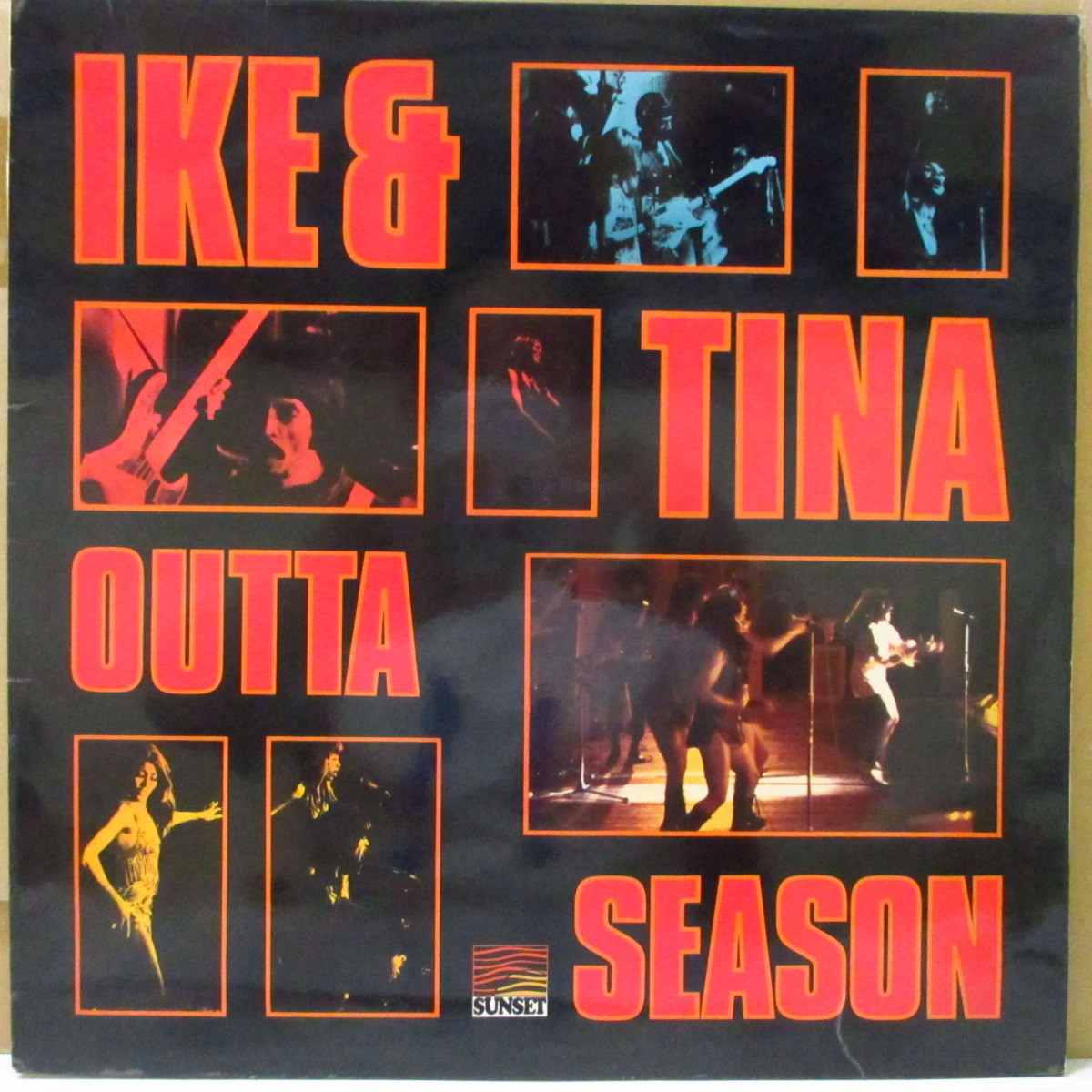 IKE & TINA TURNER-Outta Season (UK 60's サンセット社再発ステレオ LP)拍卖