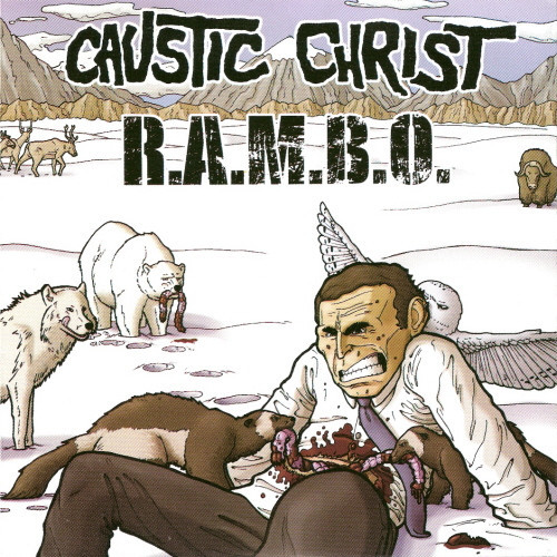 CAUSTIC CHRIST / R.A.M.B.O.-Split (Sweden 限定プレス 7「廃盤 New」)拍卖