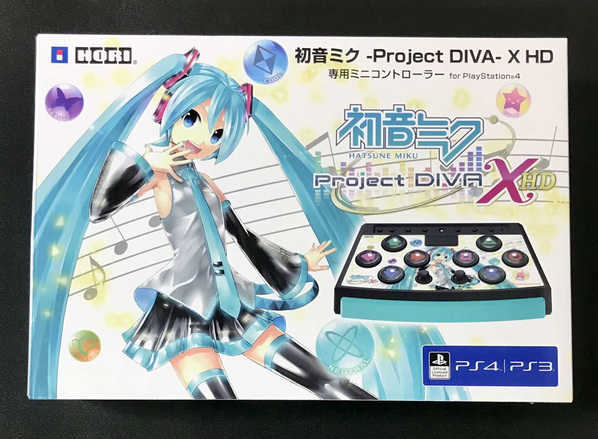 初音ミク -Project DIVA- X HD専用ミニコントローラー HORI PS4 PS3拍卖