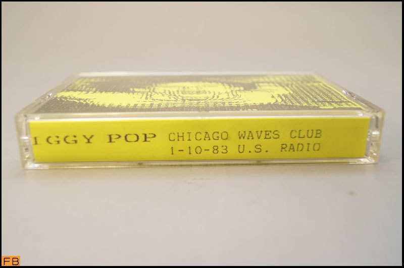 税込◆希少◆ブート カセットテープ IGGY POPS / CHICAGO WAVES CLUB 1-10-83 U.S. RADIO 1983年 ブートレグ ロック コレクター品-N2-7997拍卖