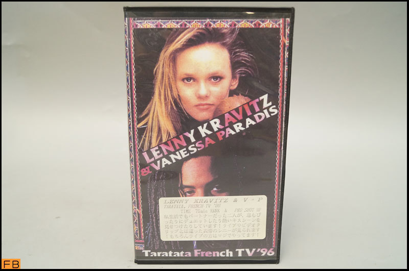 税込◆希少◆VHS LENNY KRAVITZ & VANESSA PARADIS / Taratata French TV '96 ブートレグ ブートレッグ ビデオ コレクター品-N2-8056拍卖