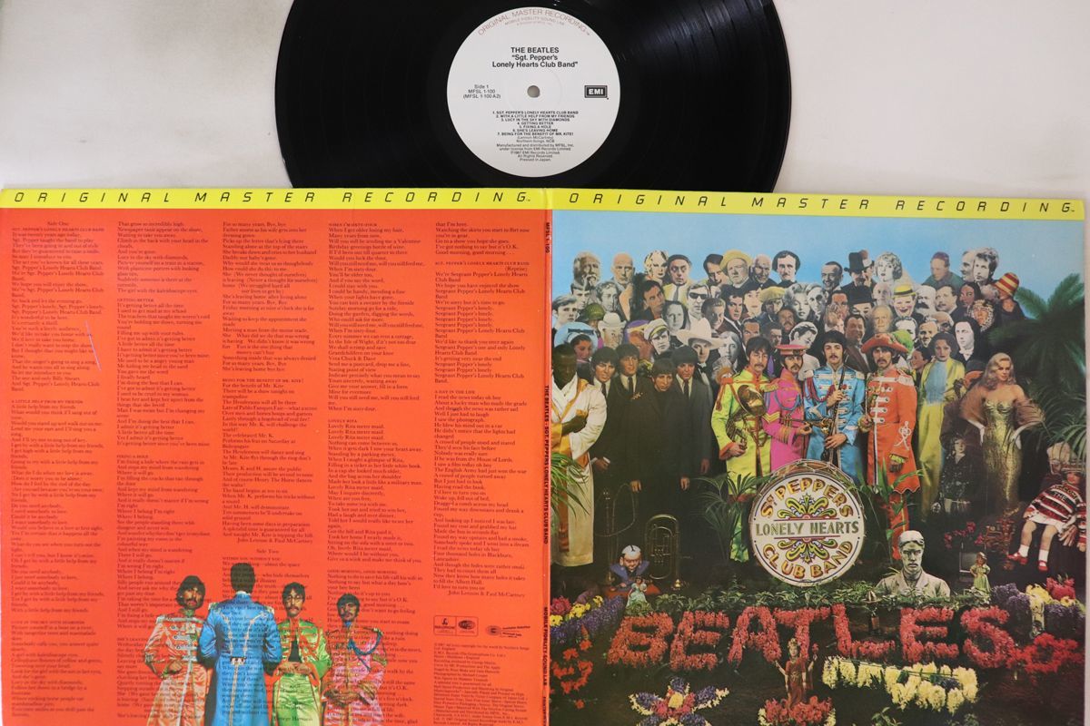 米LP Beatles Sgt. Pepper's Lonely Hearts Club Band (- Mobile Fidelity) MFSL1100 EMI, MOBILE FIDELITY SOUND LAB /00400拍卖
