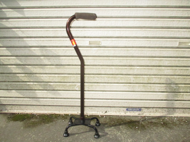 幸和製作所 テイコブアルミ製4点杖 10段階調節 軽量タイプ4点杖 左右両側対応拍卖