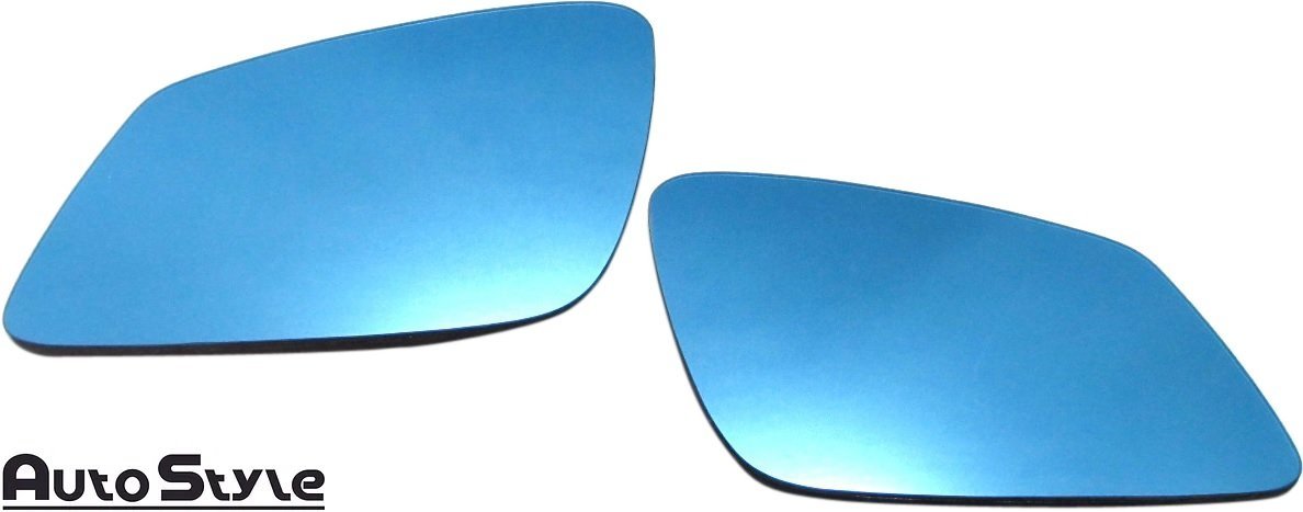 【M's】 F10 F11 F07 BMW 5シリーズ 2009-2016 AutoStyle ブルーレンズ ワイドビュー ドアミラーレンズ Auto Style オートスタイル 006839拍卖