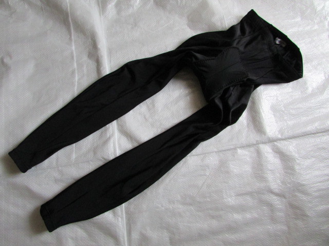 Mサイズ USED きれい パールイズミ サーマフリース サイクル ジャージ PEARL IZUMI ロング パンツ サイクリング ブラック系 拍卖