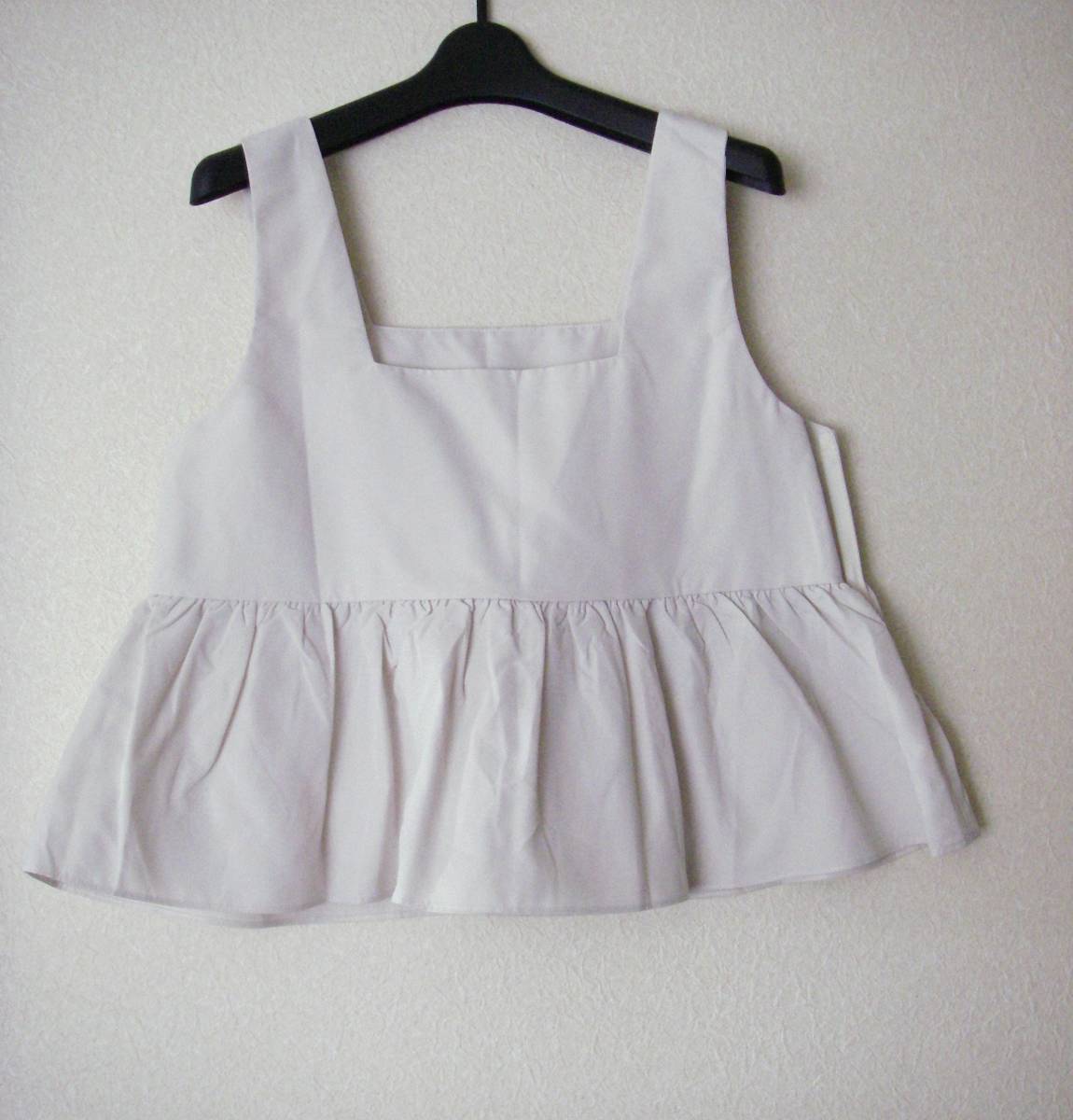 COCAコカ フリルブラウス アイボリー 2way Lサイズ拍卖