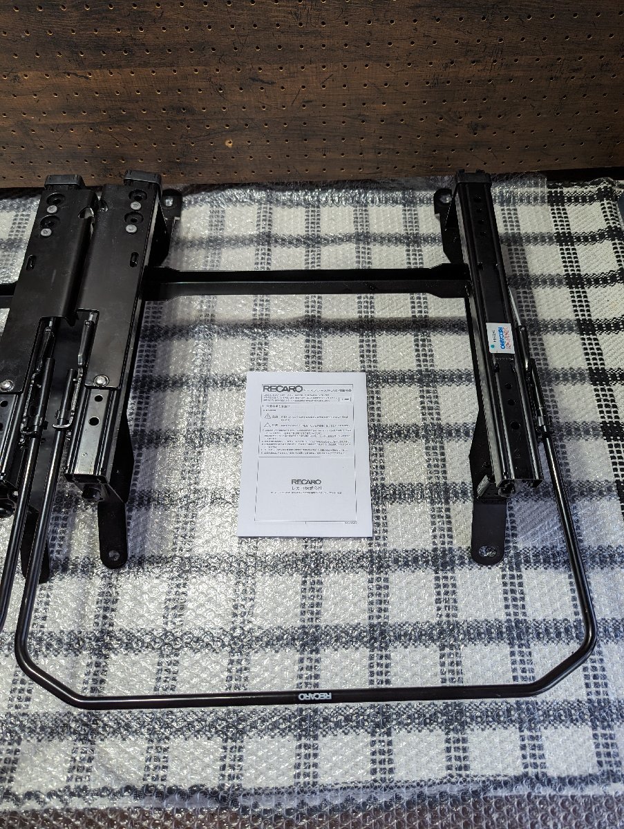 TOYOTA トヨタ ランクル RECARO ランドクルーザー J120系 シートレール 左右セット 車検対応 美品 SR-7F SR-3 LX LS LT CT エルゴメド ②拍卖