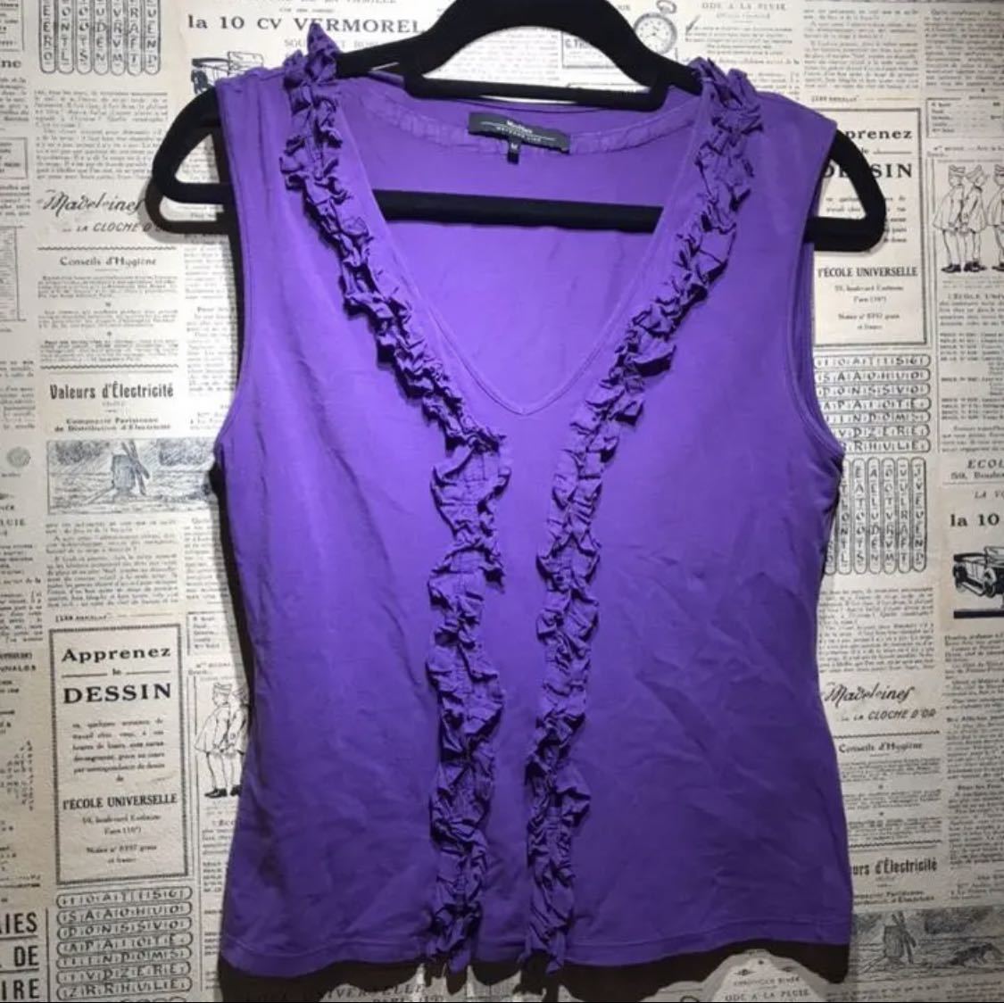 MaxMara マックスマーラ タンクトップ ノースリーブ トップス size M拍卖