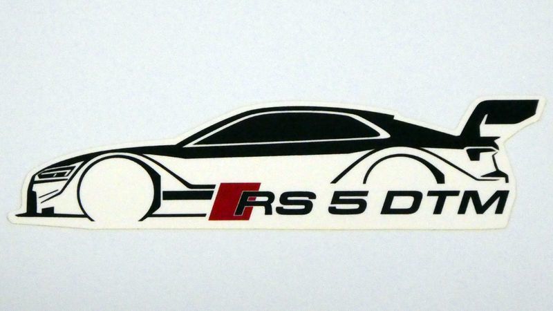 ステッカー アウディ RS5 DTM Audi ドイツ・ツーリングカー選手権拍卖