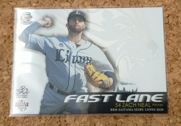 ★BBM2020 埼玉西武ライオンズ FL3 ニール★インサートカード拍卖