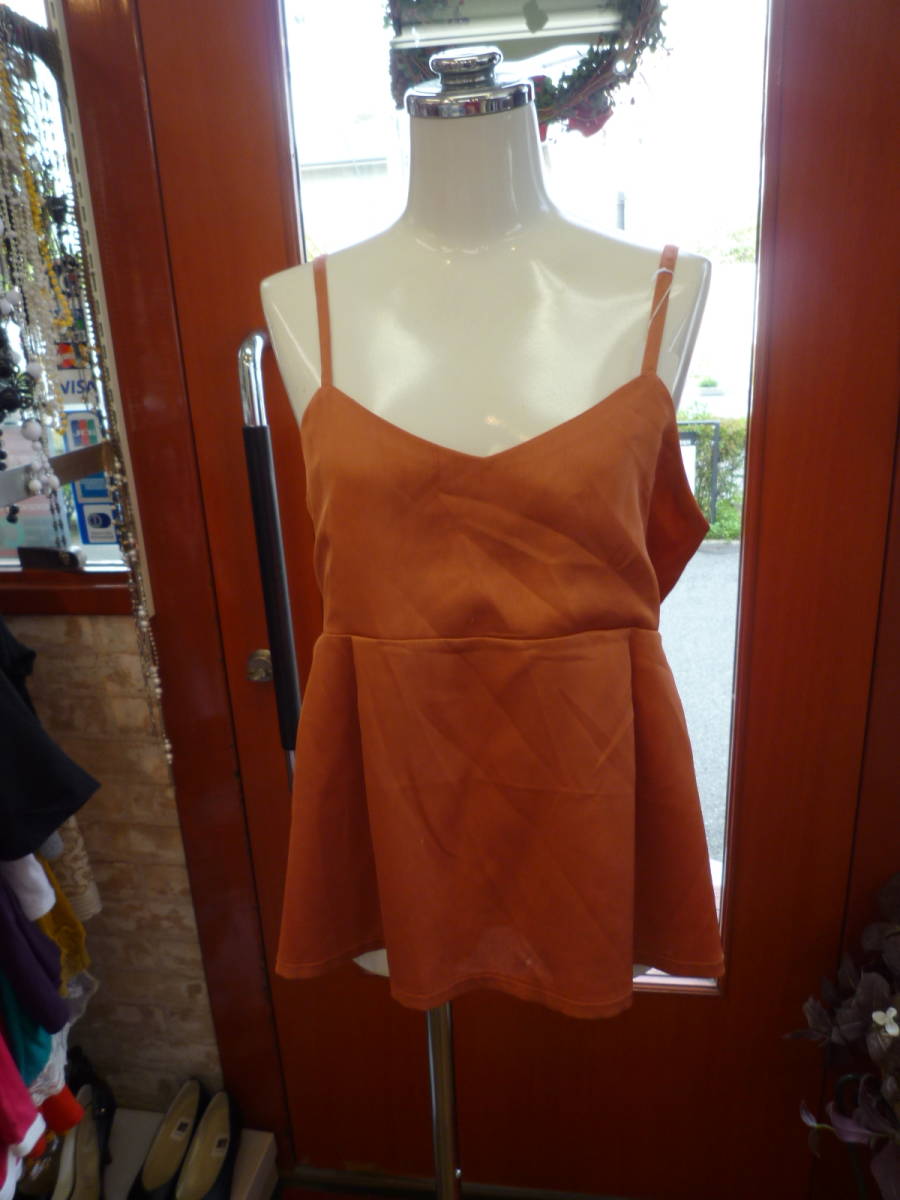 【0726-20】オレンジキャミソール拍卖