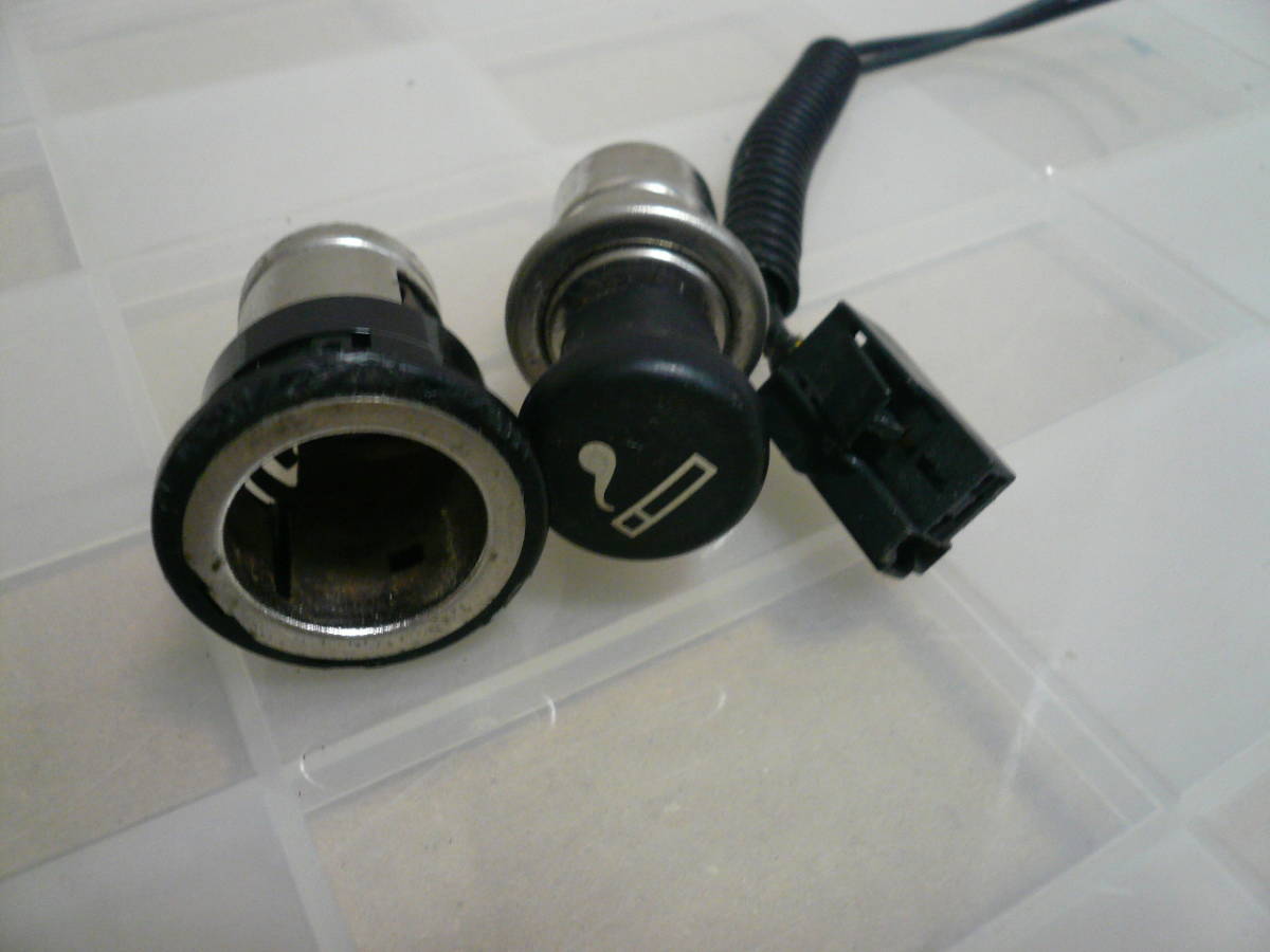 ホンダ トゥデイ JA4 JA5 純正 シガーソケット シガー電源 シガーライター おまけの配線付き 当時物希少素人長期保管品拍卖