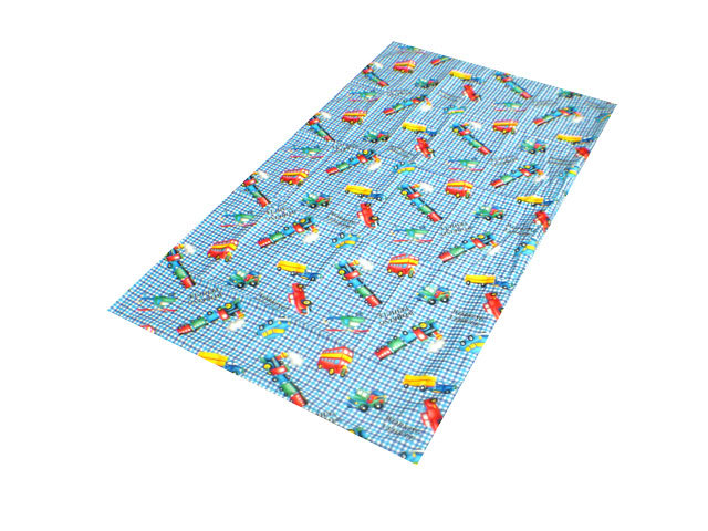 送料無料【新品】ベビー【中】 敷き 布団 カバー【のりもの】 70㎝×125㎝拍卖