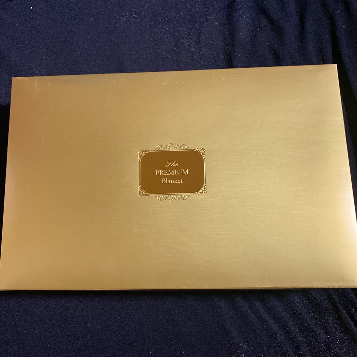 プレミアムブランケット★毛布★ワインレッド★約110×80cm★ポリエステル100%拍卖