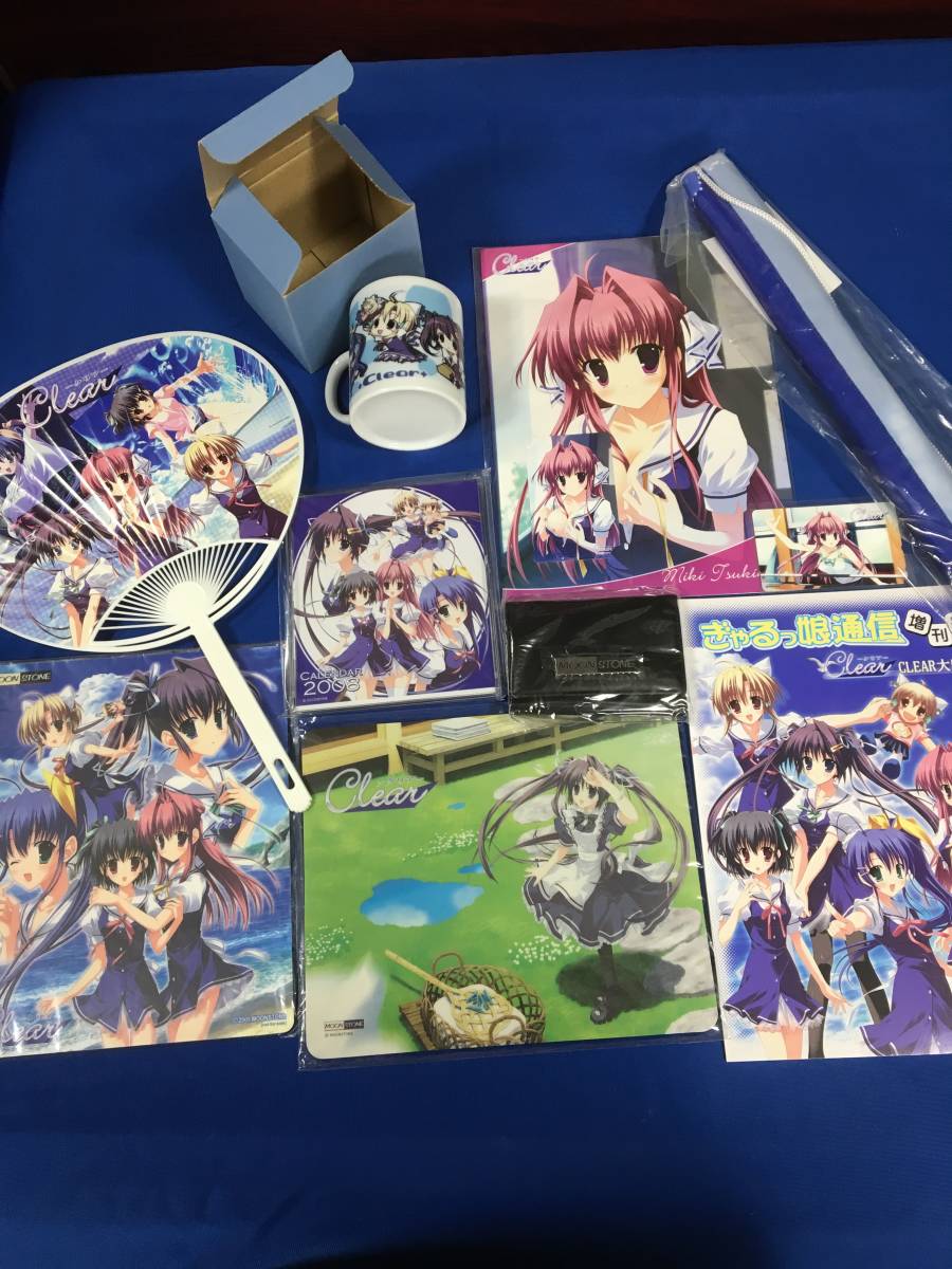 Clear ークリアー イベント限定グッズ テレカ、マウスパッド等/MOONSTONE拍卖