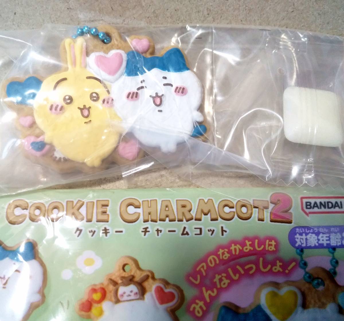 ちいかわ クッキー チャームコット2・ハチワレとうさぎ No 12 /COOKIE CHARMCOT2・クッキー風キーホルダー/chiikawa マスコットチャーム拍卖