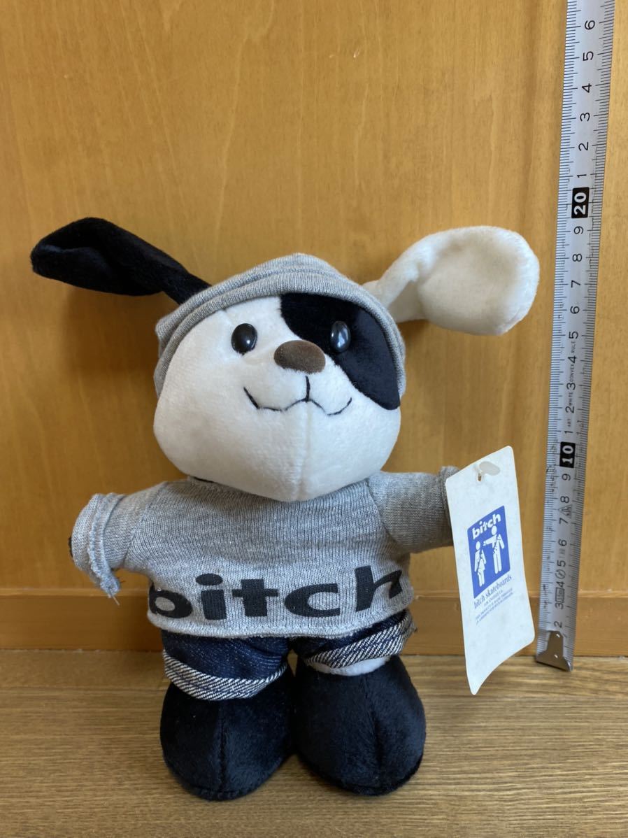 Bitch skateboards BITCH STREET DOG ぬいぐるみ ビッチストリートドッグ タグ付き 非売品 90s ヴィンテージ 希少 ビッチ スケートボード拍卖