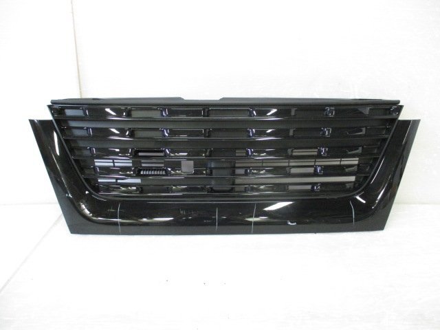 取付部破損無し スペーシアカスタム MK53S 前期 純正 フロント グリル ガーニッシュ セット ブラック 71741-79R5 71781-79R5 (B034447)拍卖