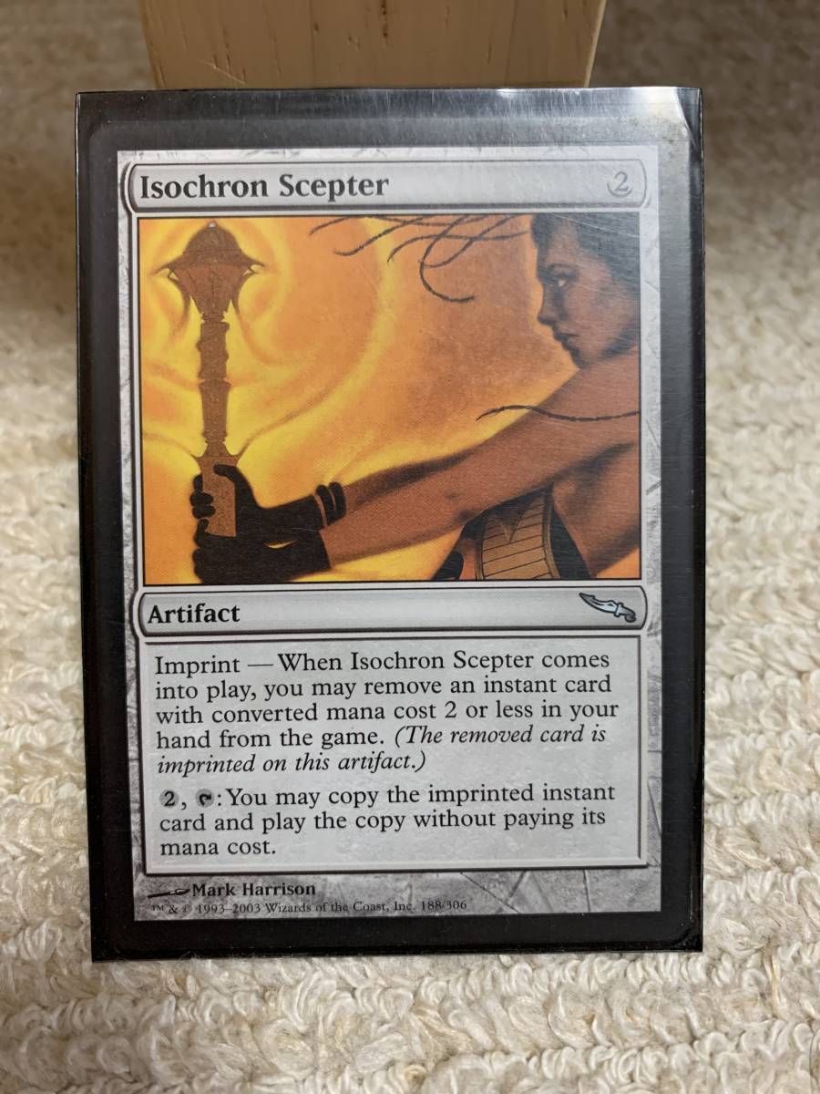 ミラディン 初版 等時の王笏/Isochron Scepter 英語版拍卖